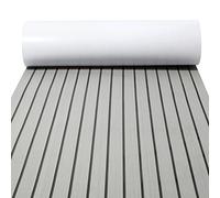 Inflatelines Suelo para Barco, Suelo Teca Barco, Hoja de Cubierta de yate, Teca Sintetica Barco, EVA para Barco para Yates, para Kayak, Barco de Motor, Pisos de RV, Piscina (240 x 90cm)