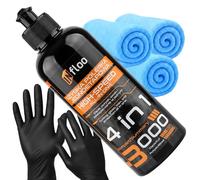 INfloo High Speed All-In-One Pasta de Pulir Coche 3000 - Pulimento 4 en 1 para Arañazos, Abrillantador de Carrocería y Restaurador de Brillo - 300 ml