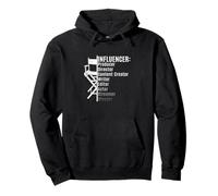 Influencer, Creador de Contenido, Productor, Escritor I do it All! Sudadera con Capucha