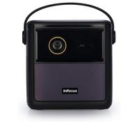 InFocus Crusader Challenger IN3008SL Proyector LED Full HD 1080p 350 Lúmenes Portátil con Batería Android TV Smart, WiFi, Bluetooth, 3D, HDR10, 43-130", Color Púrpura