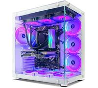 INFOMAX | PC para jugadores, computadora de escritorio, PC para juegos - Procesador AMD Ryzen 5 • NVIDIA RTX 5060 Ti 16 GB • 16 GB DDR4 RAM RGB • 1 TB SSD • WiFi • Carcasa ARGB • Refrigeración por