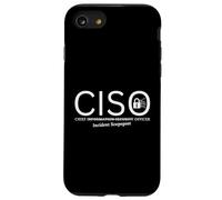 Información Jefe Seguridad Incidente Oficial de chivo expiatorio CISO Carcasa para iPhone SE (2020) / 7/8