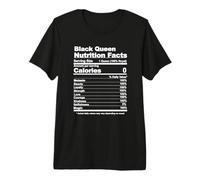 Información nutricional de Black Queen Camiseta Premium
