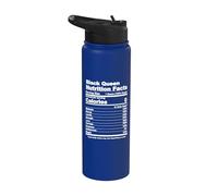 Información nutricional de Black Queen Stainless Steel Insulated Water Bottle