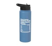 Información nutricional de Black Queen Stainless Steel Insulated Water Bottle