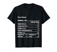 Información nutricional de Funny Emu Steak Thanksgiving Camiseta