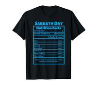 Información nutricional del día del sábado. Información nutricional del día del sábado Camiseta