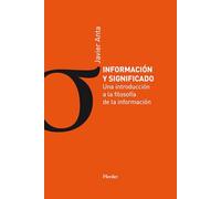 Información y significado: | Javier Anta