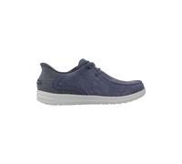 Skechers Hombre Melson Coronado Slip-In ENTRENADOR, Denim Canvas, 44 EU