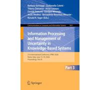 Information Processing and Management of Uncertainty in Knowledge-Based Systems: 21st International Conference, IPMU 2026, Rome, Italy, June 15-19, ... in Computer and Information Science, 3021)
