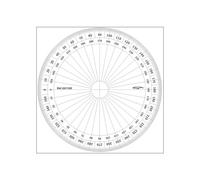 Informe círculo entero grados Ø 10 cm