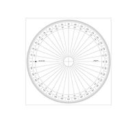 Informe círculo entero grados Ø 25 cm