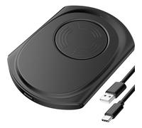 INFOTOP Jiggler de ratón, ultra delgado, 20 dB silencioso y silencioso, movimiento de mouse indetectable simula un movimiento realista, agitador sin controlador para mantener el PC activo y seguro.