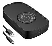 INFOTOP Jiggler de ratón, ultra delgado, 20 dB silencioso y silencioso, movimiento de mouse indetectable simula un movimiento realista, agitador sin controlador para mantener el PC activo y seguro