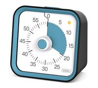 InfPokid Temporizador Visual con función de Pausa para niños y Adultos, Cuenta Regresiva de 60 Minutos Temporizador de productividad, gestión del Tiempo para Estudios, Clases, Cocina (Negro)