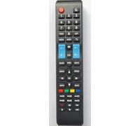 InfratexRC Control Remoto Negro 5 Botones Compatible con TD SYSTEMS K50DLJ10US, K43DLJ10US, K50DJL10US, K55DLJ10US, K58DLJ10US, Televisión, Sistema de Audio