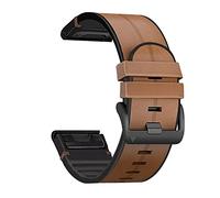 INFRI Correas de cuero de liberación rápida para Garmin Fenix 6 6X Pro 5X 5 Plus 3HR Fenix 7X 7 Forerunner 935 945 Instinct 2 Cinturón, For D2 Bravo, Agate