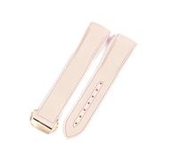 INFRI Para Omega Swatch Planet Joint Name Series 20mm Color a juego correa de reloj de silicona interfaz de arco impermeable reemplazar correas de reloj(Pink-Rose-Z3)