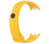 INFRI Pulsera de goma para Mi Band 8 Correa NFC accesorios deporte reloj inteligente pulsera Pulseira Correa Xiaomi MiBand 8 Correa correas de reloj(Yellow)