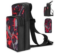 INFURIDER Bolsa de Viaje para Nintendo Switch,Duradera Bolsa de Almacenamiento para el Hombro Mochila de Moda para Accesorios de Consola Switch/Switch Lite