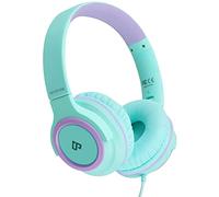 INFURTURE Auriculares con micrófono para niños y niñas, límite de Volumen de 94 dB, Auriculares con Cable para Adolescentes, Escuela, Viajes, compatibles con teléfonos celulares, tabletas, PC, Kindle
