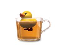 Winkee - Cute Animal Teesieb I Tea Huevo para Té Suelto I Infuser Divertido I Colador de Té para Taza I Colador de Especias Silicona I Bola de Té Figura Animal (Patos)