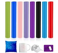 Infusible Transfer Ink - 8 láminas de tinta Infusibles, 30,5 x 30,5 cm, papel de transferencia insoluble, hoja de tinta de sublimación para máquina de prensa térmica para manualidades, camisetas,