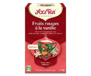 Infusión de Frutos Rojos con Vainilla Yogi Tea 17 bolsitas