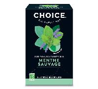 Infusión de menta silvestre orgánica Choice 17 bolsitas