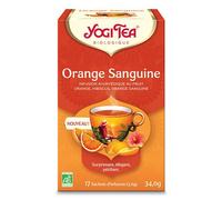 Infusión de naranja sanguina Yogi Tea 17 sobres