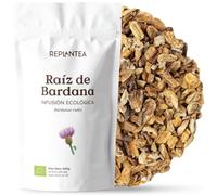 Infusión de Raíz de Bardana Ecológica (BIO) 200g | Tisana Depurativa y Detox | Apoyo Natural para el Bienestar de la Piel | 200g a Granel para 100 Tazas | REPLANTEA