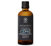 Infusión de Sauna Eucalipto 100 ml - Aceite Esencial de Eucalipto & Aceite de Menta - Aroma para Sauna y Casa de Baños - Aroma Natural - Aromaterapia - Calmante - Relajación