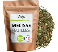 Infusión de té de hierbas Hojas secas de bálsamo de limón 100g - Calmante y natural, ideal para dormir, relajarse y digestión - 100% natural - NCA
