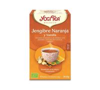 Infusión orgánica de jengibre, naranja y vainilla 17 bolsitas Yogi Tea