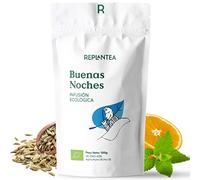 INFUSION PARA DORMIR Buenas Noches 100% Ecológica 100g (50 Tazas) | INFUSION DE MELISA con Hinojo, Anís, Naranja Orgánicos REPLANTEA®