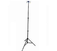 Infusión portátil con Goteo Soporte Compacto infusión Soporte Lanzador portátil IV Altura de Acero Inoxidable Poste Ajustable Cuidado de Ancianos, Hospitales y Clínicas(210cm)