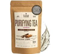 Infusion Regaliz & Canela Digestiva para Hinchazón Abdominal y Gases - Te Detox Higado - Reconfortante tras Comidas Pesadas - Sin Cafeína | Té de Hierbas Gourmet a Granel 100 g | Camino de Cabras®