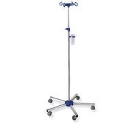 Infusión soporte inoxidable