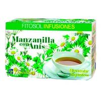 Infusiones Manzanilla con Anís, Bienestar Digestivo, 20 Filtros. Pack de 6