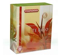 INFUSIONES TE ROJO POMPADOUR CAJA DE 100 BOLSITAS DE 1,25 GR