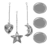 Infusor De Té Creativo De 6 Piezas, Infusor De Té De Acero Inoxidable, Filtro De Té, Infusor De Té Dulce, Accesorios Para Té