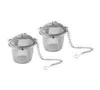 Infusor de Té de Acero Inoxidable 2 Piezas para Hojas Sueltas