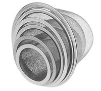 MMLFX Infusor de té de Malla de Acero Inoxidable, 2 uds., colador, Tetera, Hoja de té, Filtro de Especias, Vaso de diámetro de 5-9,5 CM, Reutilizable for Cocina (Size : 9.5CM)