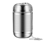 Infusor de té, filtro de té, té de malla fina de acero inoxidable, tés de acero inoxidable, coladores y filtros reutilizables para elaborar cerveza, uso diario, viajes, oficinas en casa