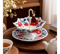 Infusor de Te, HOVCEH Umbrella Tea Infuser con Malla fina, infusionador de Cerámica, Colador Te Paraguas, Filtro Infusiones Tradicional Chino para Ceremonias del Té