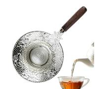 Infusor de té para hojas a granel - Filtro fino reutilizable multiusos con asa - Infusor para té a granel, para Kung Fu, Oolong, Teteras, Tazas, Jarras,