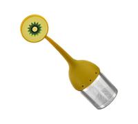 Infusor de té para té suelto, difusor de té de silicona, colador de té de malla fina reutilizable, bonito infusor de té en forma de fruta, empinador de té suelto para vasos, tazas, teteras y tazas