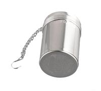 Infusor reutilizable del té del acero inoxidable 304 con la malla extra fina y el cierre del tipo tornillo para la preparación confiable del té casero (S)