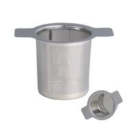 Infusores De Bola De Té - Atters De Té De Hojas Sueltas Multipolubles | Filtro De Malla De Gran Capacidad Con Manijas Dobles, Cesta De Elaboración De Acero Inoxidable Para De, Pot Chau