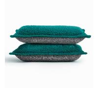 INGA - 2 esponjas Reutilizables Lavables - Muy eficaces, no Rayan - Fabricado en Europa - Pasar a Esponja Lavable Que Dura 1 año..